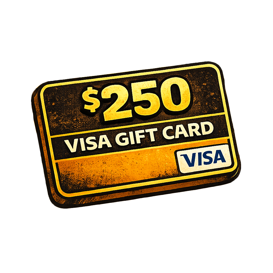$250 Visa Gift Card Prize